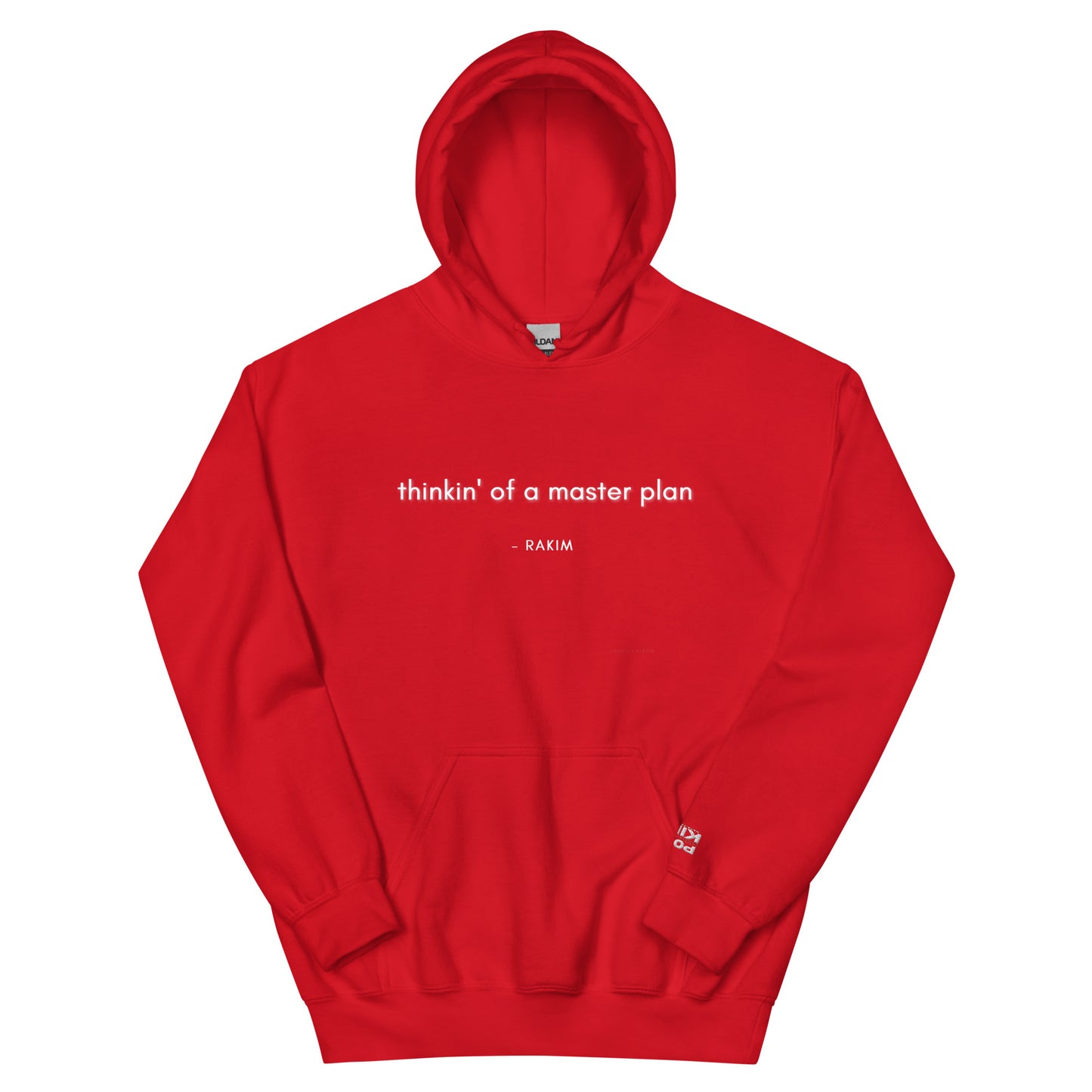 Thinkin Of A Master Plan Unisex Hoodie